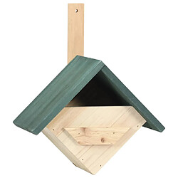 vidaXL Nichoirs 4 pcs 24x16x30 cm Bois de sapin