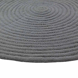 Avis Thedecofactory TAMTAM - Tapis en coton effet cordage gris diam.70