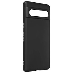 Avizar Coque pour Google Pixel 7 Pro Résistante Silicone Gel Souple Flexible Noir