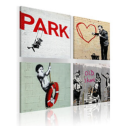 Artgeist Tableau - Banksy - Inspiration urbaines [40x40]