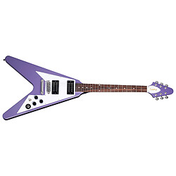 Avis Kirk Hammett 1979 Flying V Purple Metallic Epiphone