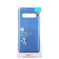 Acheter Wewoo Coque Souple Housse en TPU METAL pour Galaxy S10 bleue