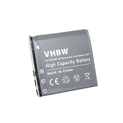 Vhbw Batterie pour PRAKTICA DVC 14.1 HDMI, XD8, XD-8, iR16, iR-16, DX1, DX-1, DV-HD12, DVC 10.10 FHD