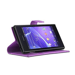 Avis Cadorabo Coque Sony Xperia M2 / M2 AQUA Etui en Violet