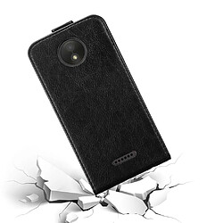 Acheter Cadorabo Coque Motorola MOTO C PLUS Etui en Noir