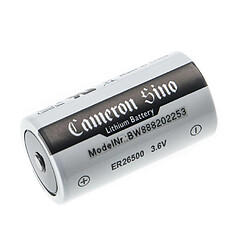 vhbw Pile au lithium ER26500 (Size C) - Pile primaire (8500mAh, 3,6V, Li-SOCl2)