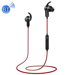 Wewoo Oreillette Bluetooth Écouteurs magnétiques de réduction du bruit sans fil sport anti-transpiration, pour iPhone, Samsung, Huawei, Xiaomi, HTC & autres smartphones rouge