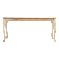 vidaXL Table de salle à manger 180x90x77 cm Bois de manguier massif