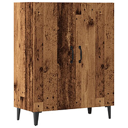 vidaXL Buffet vieux bois 70x34x90 cm bois d'ingénierie