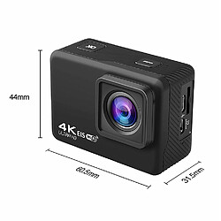 Universal Caméra d'action H10 EIS anti-shake Ultra HD 4K/60 fps WiFi 2.0