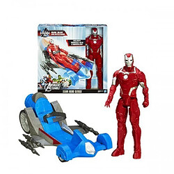 Hasbro Iron Man et son véhicule de combat Titan Hero Avengers