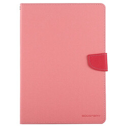 Wewoo Smart Cover rose pour iPad Air Cross Texture Housse en cuir avec fentepour carte et porte-monnaie portefeuille