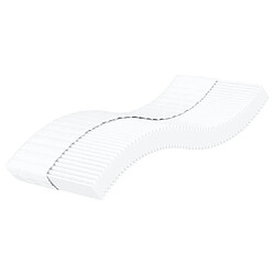 Maison Chic Matelas en mousse, Matelas doux blanc 100x200 cm dureté H2 H3 -GKD98949