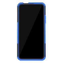 Avis Wewoo Coque Renforcée Pour Huawei Honor 9X Pro Texture de pneu TPU + PC Antichoc avec support bleu