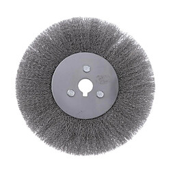 Meule abrasive en acier inoxydable pour fils 5, taille 150 x 16 mm (diamètre du fil de 0,15 mm)