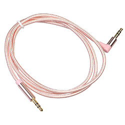 3.5mm Angle Droit Audio Mâle à Mâle Cordon de Câble Stéréo Jack 10cm