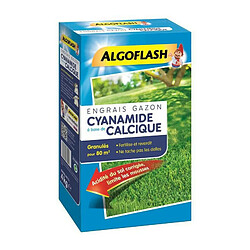 ALGOFLASH Engrais Gazon Cyanamide - 4kg