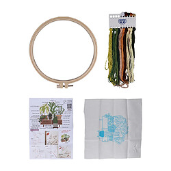 Kit de Broderie Kit de Point de Croix Cercle Rond