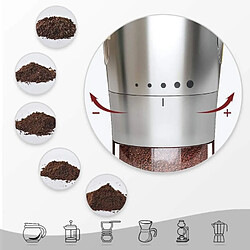 Universal Moulin à café pliant Moulin à café artisanal en acier inoxydable Outils de cuisine Moulin alimentaire complémentaire | Moulin à café artisanal