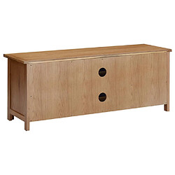 Acheter vidaXL Meuble TV 110x35x44 cm Bois de chêne massif