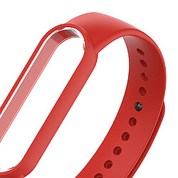 Pour Xiaomi MI Bande 5 Remplacement Silicone Bracelet Bracelet De Montre Rouge