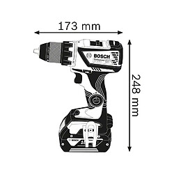 Avis Perceusevisseuse sans fil Bosch GSR 18V60 C 18 V sans batterie ni chargeur