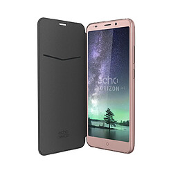 Echo Étui pour Echo Horizon Lite Plus Folio à Rabat Détachable avec Fonction Support Rose