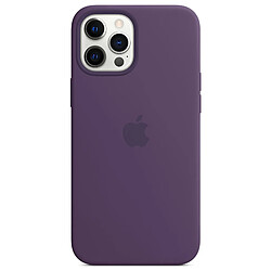 Apple Coque en silicone avec MagSafe pour iPhone 12 Pro Max Améthyste