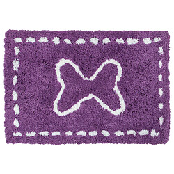 Atmosphera, Createur D'Interieur Tapis microfibre - 90 x 60 cm. - Violet