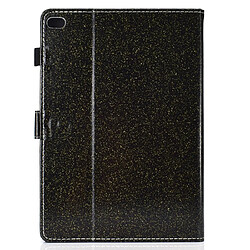 Avis Wewoo Housse Coque Etui à rabat horizontal en cuir avec support et fente pour cartes iPad Air / Air 2 / iPad 9.7 vernis à paillettes noir