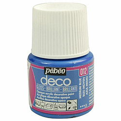 Pebeo Peinture acrylique opaque brillante - Bleu - 45 ml