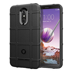 Wewoo Coque Souple Housse en silicone anti-choc pour protectrice pleine couverture LG Q Stylo 5 Noir