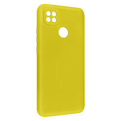 Avizar Coque Xiaomi Redmi 10A Silicone Semi-rigide Soft-touch Fine Jaune