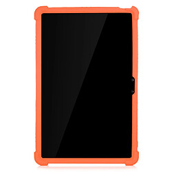 Coque en silicone avec béquille coulissante orange pour votre Lenovo Xiaoxin Pad Pro 11.5 pouces