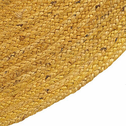 Acheter BigBuy Home Tapis Jaune Jute 120 x 120 cm