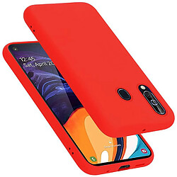 Cadorabo Coque Samsung Galaxy A60 / M40 Etui en Rouge