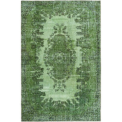 Vidal Tapis de laine 264x175 vert Ultra Vintage