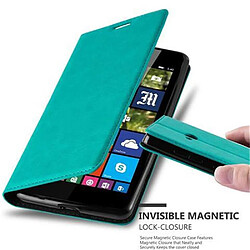 Cadorabo Coque Nokia Lumia 540 Etui en Turquoise