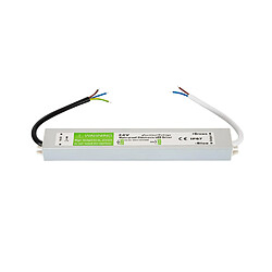 Ledkia Bloc d'Alimentation Étanche 24V DC 50W 2A IP67