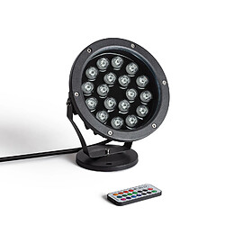 Ledkia Spot Extérieur LED 18W RGB Colmar RGB