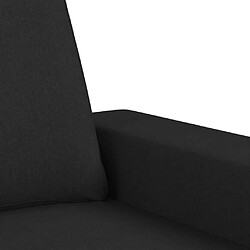 Maison Chic Ensemble de canapés 2 pcs, Canapé droit Sofa pour Salon noir tissu -GKD371218 pas cher