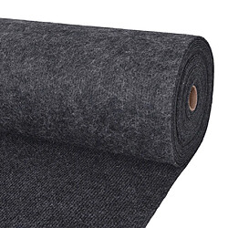 vidaXL Tapis strié pour exposition 1,2x20 m Anthracite