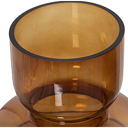 Vase Alexandra House Living Ambre Verre 9 x 25 cm