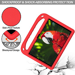 Coque en TPU rouge pour Huawei Enjoy Tablet 2 10.1/MatePad T 10S 10.1 pouces/MatePad T 10 9.7 pouces/Honor Pad 6 10.1 pouces/Pad X6 9.7 pouces