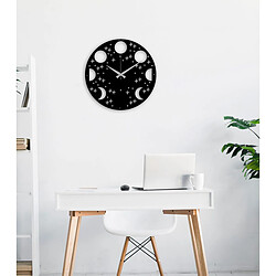 EPIKASA Horloge Murale Phases Lunaires pas cher