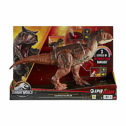 Avis Mattel Jurassic World : Le Monde d'après - Figurine Battle Chompin' Carnotaurus