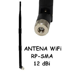 ANSMANN Antenne Wifi amovible 12Dbi RP-SMA 38 cm