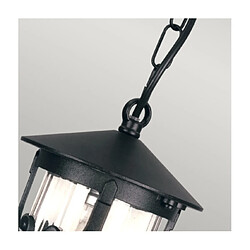 Elstead Lighting Lampe sur pied extérieur Hereford Noir