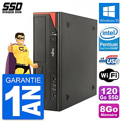 PC Fujitsu Esprimo E520 E85+ DT Intel G3220 RAM 8Go SSD 120Go Windows 10 Wifi - Occasion