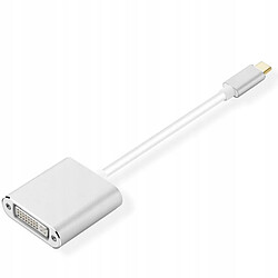 GUPBOO Câble adaptateur USB-C USB 3.1 Type C vers DVI 24+5,JL1383